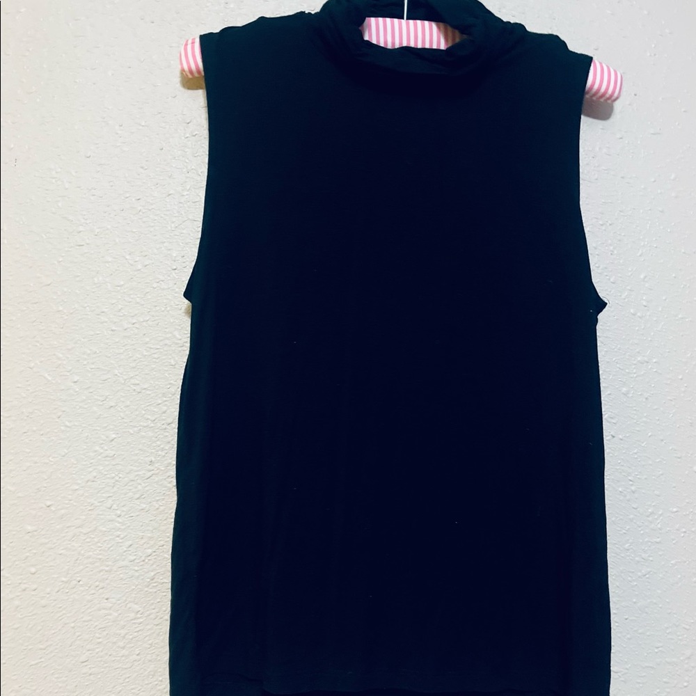 Jillian Nicole  Women’s Black Sleeveless Turtleneck size L